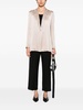 Beige satin blazer
