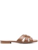 'Marli' leather slides slippers