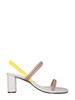 LEATHER SANDALS WITH LOGO
