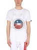 "MISSION TO MARS" COTTON JERSEY PRINTED T-SHIRT 