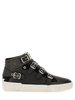 MOONLIGHT BUCKLE LEATHER SNEAKER