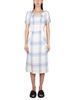 COTTON POPLIN MIDI DRESS