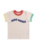 WAVY T-SHIRT WITH LOGO PRINT