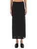 DELAVE LINEN SKIRT WITH SLIT