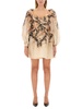 LINEN AND SILK DRESS