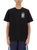 COTTON T-SHIRT WITH LA NIGHT PRINT