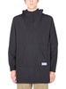 HOODED NYLON WINDBREAKER WITH LOGO