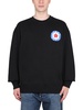 COTTON SWEATSHIRT WITH LOGO PRINT