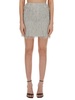 MINI SKIRT WITH LUREX