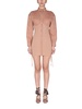 VISCOSE BLEND SHIRT DRESS