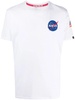 "SPACE SHUTTLE" COTTON JERSEY T-SHIRT WITH PATCH