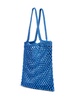 Sunwashed Macrame Tote - Strong Blue