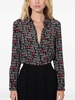 A+O X THE BEATLES WILLA PLACKET TOP