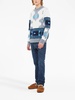 Icon jacquard virgin wool sweater
