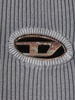 Diesel K-Darin-A Cut-Out Jumper With Vintage Oval D