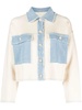 Denim-Detail Jacket