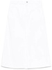 A.P.C. Women Georgia Denim Midi Skirt