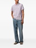 Purple Cotton Ami de Coeur Polo Shirt