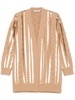Mirco sequined wool and cashmere cardigan