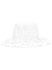 Broderie Anglaise Cotton Poplin Bucket Hat