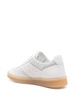 Lace-Up Sneakers with Branded Heel