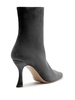 Olivia Suede Cap-Toe Booties