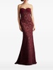 Strapless Lace A-Line Gown