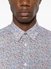 Cotton long sleeves shirt with floal pattern
