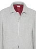 zip-up herringbone jacket