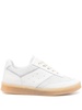 Lace-Up Sneakers with Branded Heel