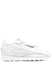 Leather And Fabric Sneakers