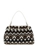 Embroidered Wool Large Penelope Shoulder Bag