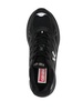Black Mesh Panel Sneakers