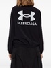Jacket with hood hidden in collar