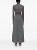 Concave Stone maxi dress