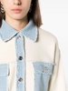 Denim-Detail Jacket