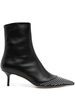 55mm Roe mini studs nappa leather boots