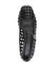 Uma caged patent leather flats