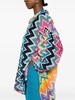 Zig Zag cotton and silk shirt