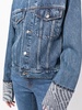 Alexander Wang Logo Wave Trucker Jacket Clothing