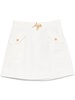 CHRISTINE BELTED MINI SKIRT