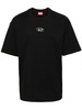 Diesel T-Boxt-S5 Faded T-Shirt With Vintage Oval D Print