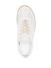 Lace-Up Sneakers with Branded Heel