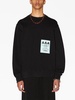Black Cotton Sweatshirt