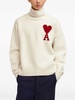 White Wool Ami de Coeur Sweater