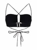 Cut-out bikini top