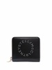 Black\/gold Zip Around Falabella Wallet