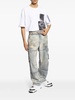 Diesel D-Fish-Cargo-S1 Pant In Solarised Denim