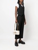 'Love Classic Puff' White Shoulder Bag with Diagonal Maxi Quilting in Leather Woman Pinko