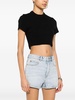 Alexander Wang Crop Top With Embossed Logo